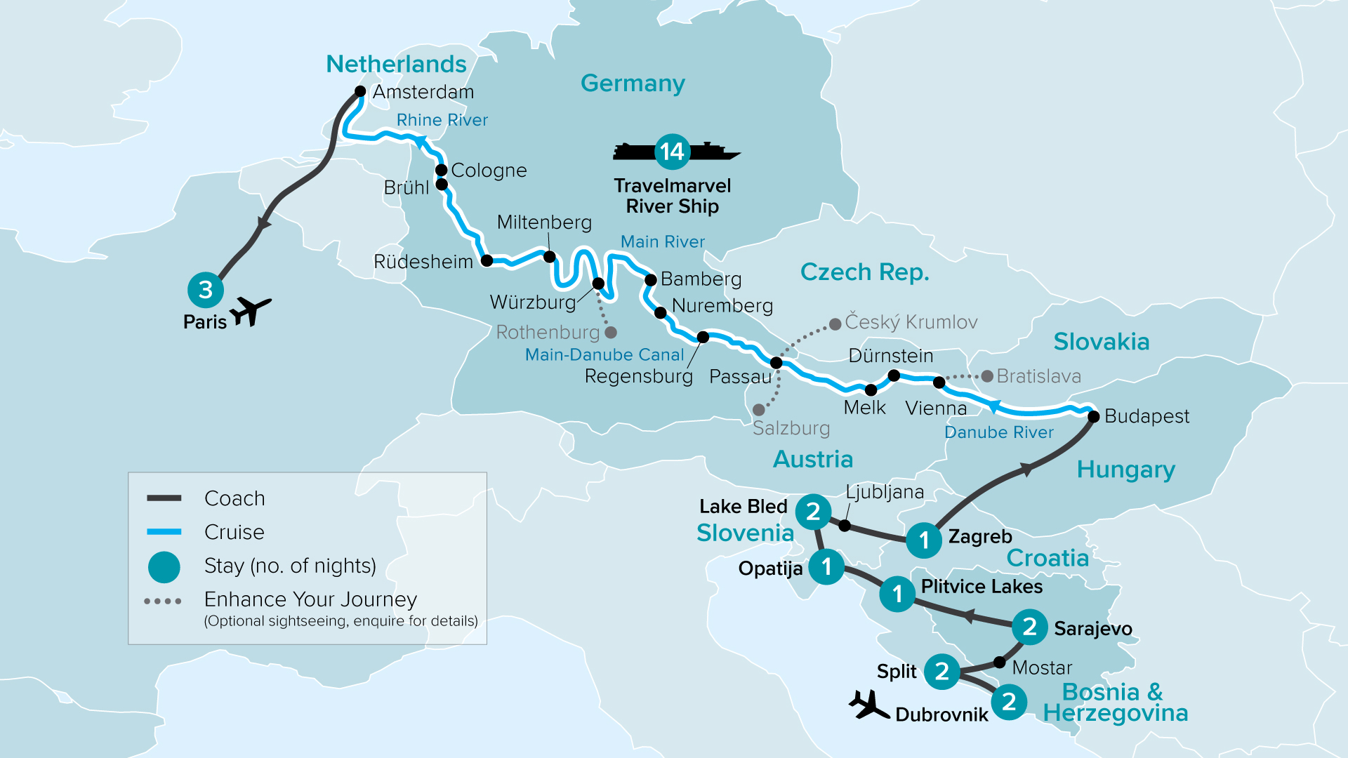 european cruise routes
